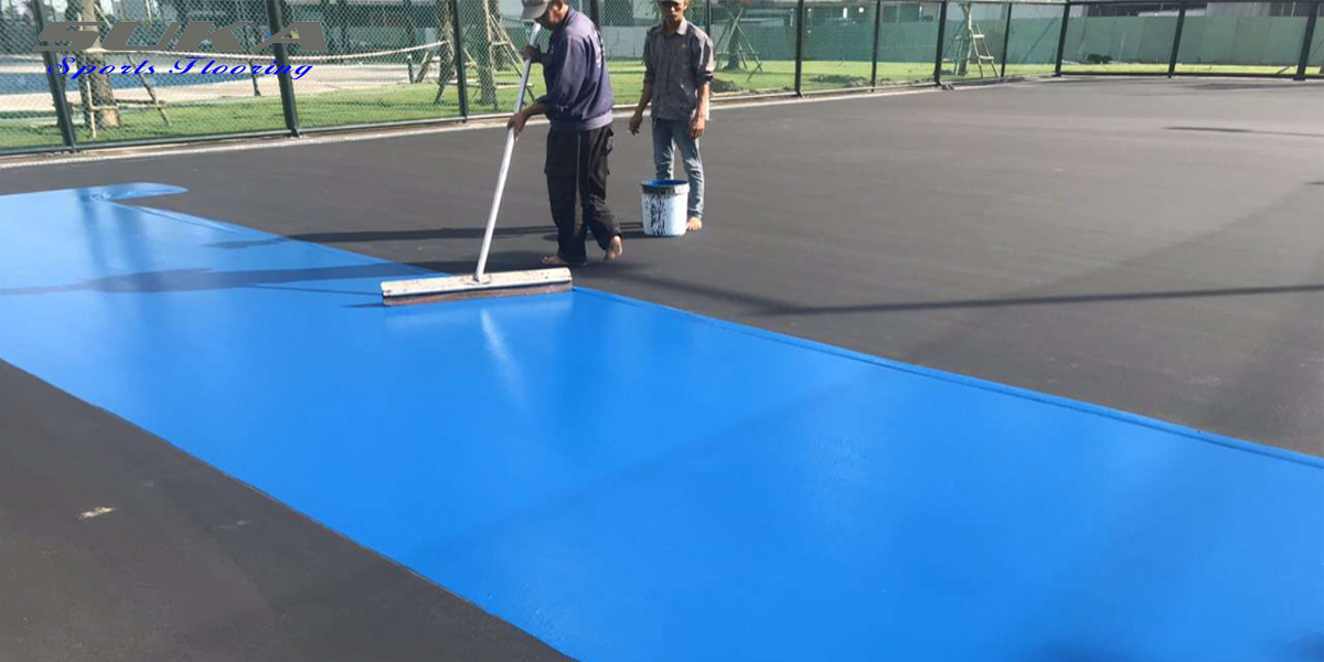 Thi công sân pickle ball